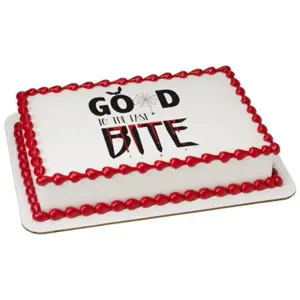 Good to the Last Bite Halloween Photocake