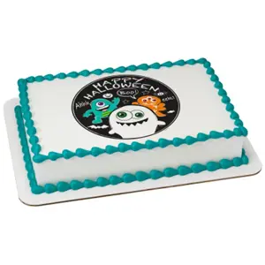 Boo Sheet Halloween Cake