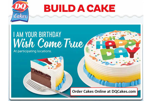 DQ Cakes Bui;d A Dairy Queen Cake
