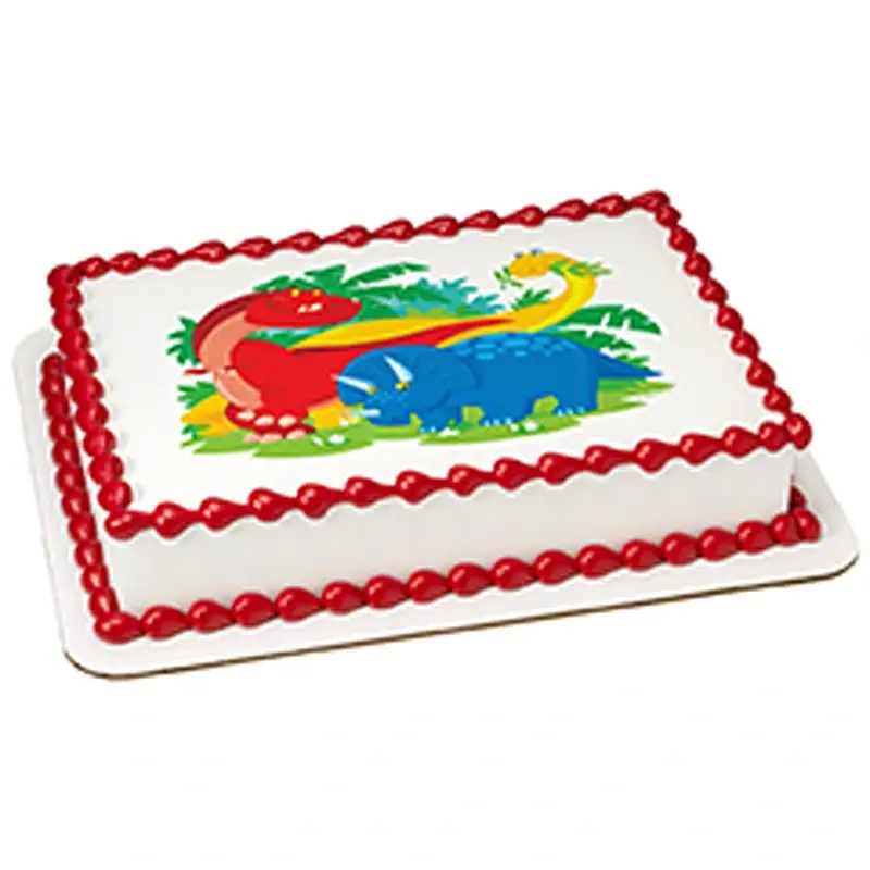 Dinosaur PhotoCake Edible Image