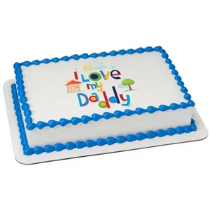 Love My Daddy Father's Day Cake
