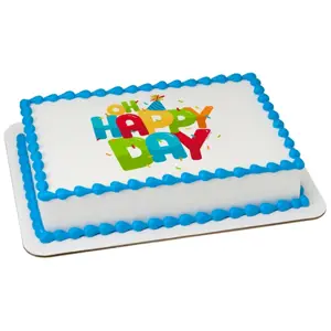 Oh Happy Day Birthday Cake