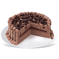 Chocolate Brownie Ice Cream Cake