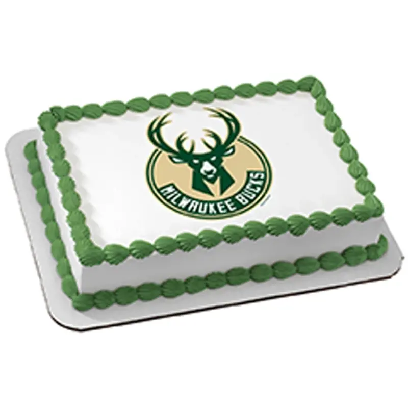 Milwaukee Bucks PhotoCake Edible Image