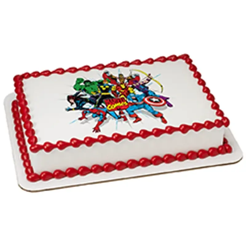 Avengers PhotoCake Edible Image