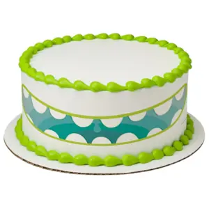 Green Monster Bite Halloween Photocake