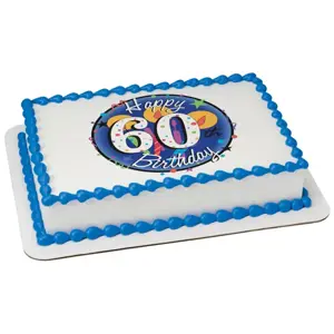 60th Birthday Cake
