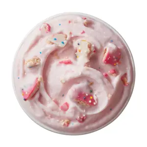 Frosted Animal Cookie Blizzard Treat